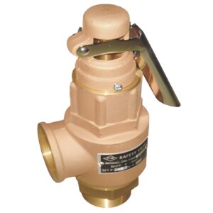 bronze safety valve w lever