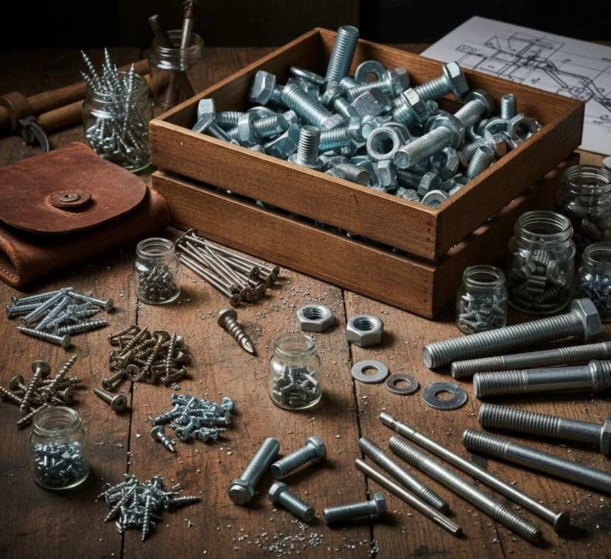 Guide to Fasteners: Screws, Nails, Bolts, and More