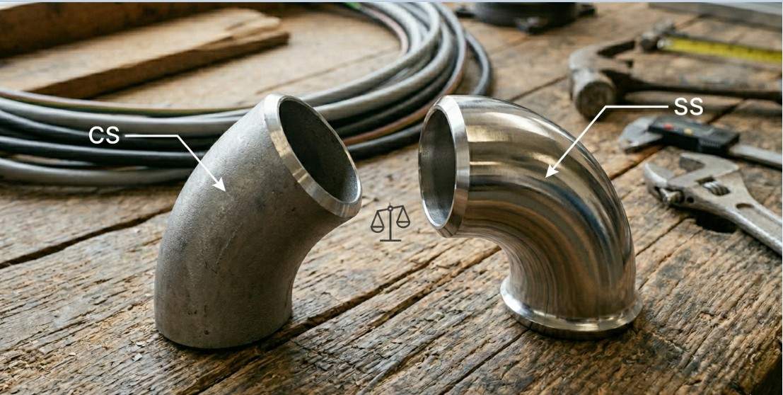 I Tested CS vs SS Buttweld Fittings for 30 Days — The Results